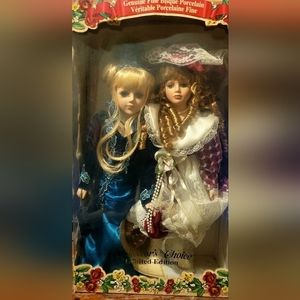 Antique porcelain dolls